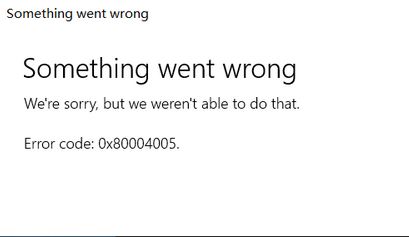 win10系統(tǒng)自帶的Mail無法使用0x80004005錯誤代碼修復(fù)方法