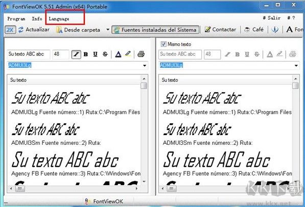 FontViewOK字體預覽工具
