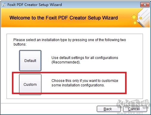 Foxit PDF Creator(PDF打印機)