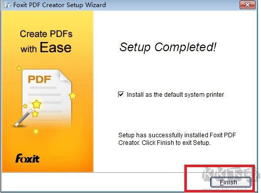 Foxit PDF Creator(PDF打印機)