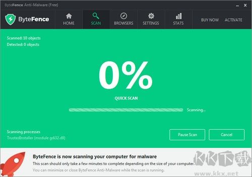 ByteFence Anti Malware殺毒軟件