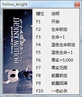 空洞騎士九項修改器