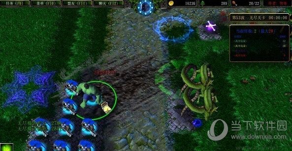 [魔獸地圖]綠色循環圈海量版