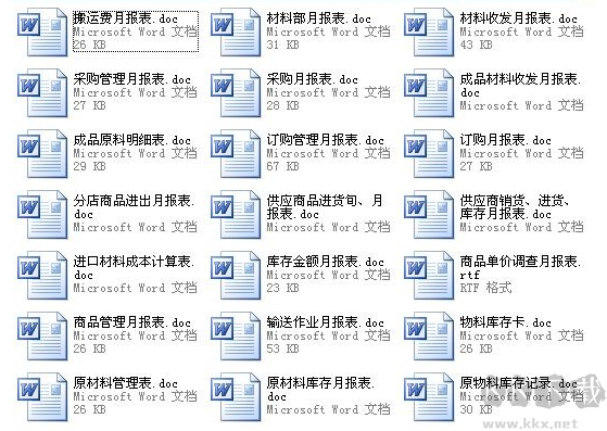 倉(cāng)庫(kù)管理表格模板范本