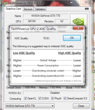 GPUZ怎么看顯卡體質？GPU-Z查看顯卡體質方法