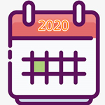 日歷全年表2021年 
