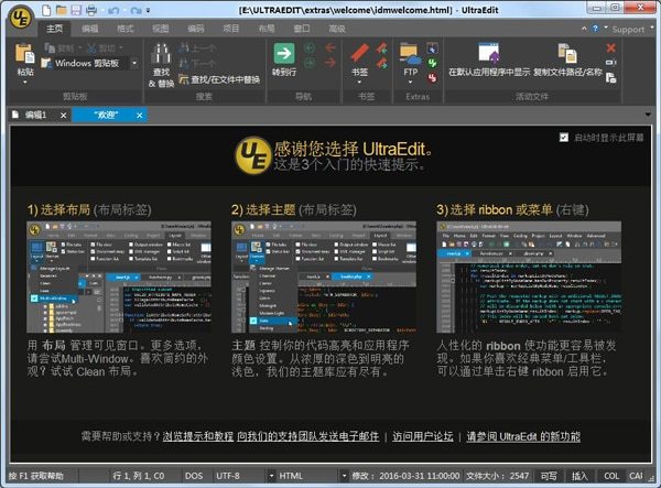 UltraEdit代碼編輯器中文破解版