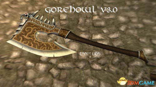 上古卷軸5天際地獄咆哮血吼戰斧[魔獸世界同款]武器MOD