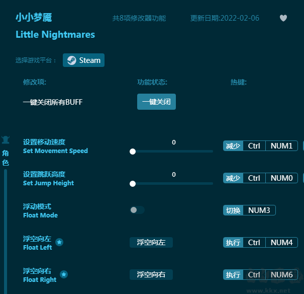 小小夢魘八項(xiàng)修改器