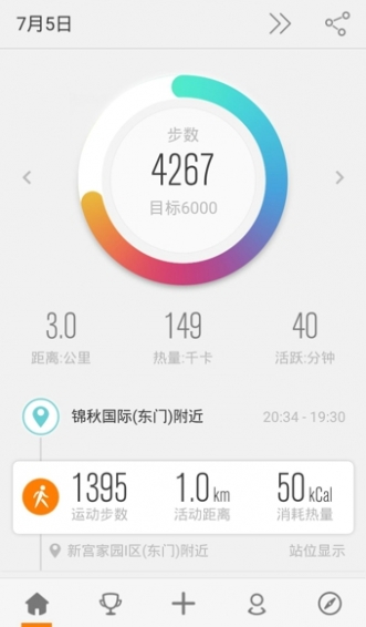 樂動力計步器