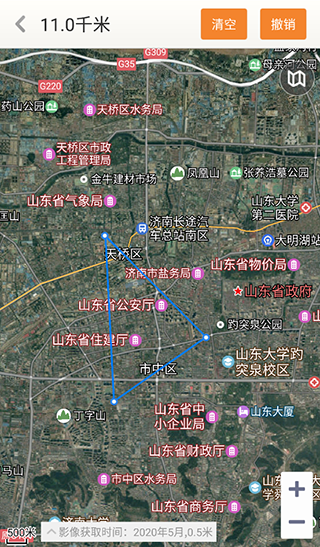 天地圖山東
