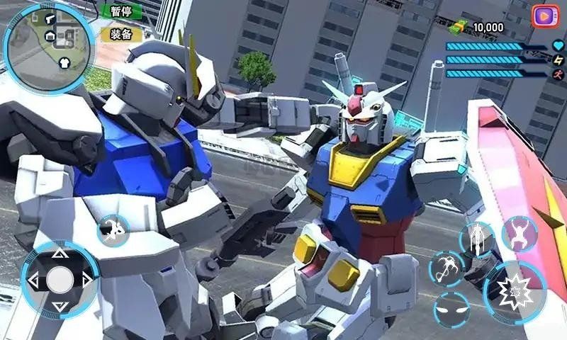 機甲戰士都市亂斗無限金幣版