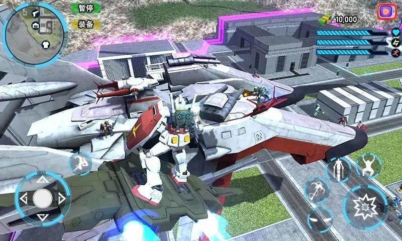機甲戰士都市亂斗無限金幣版