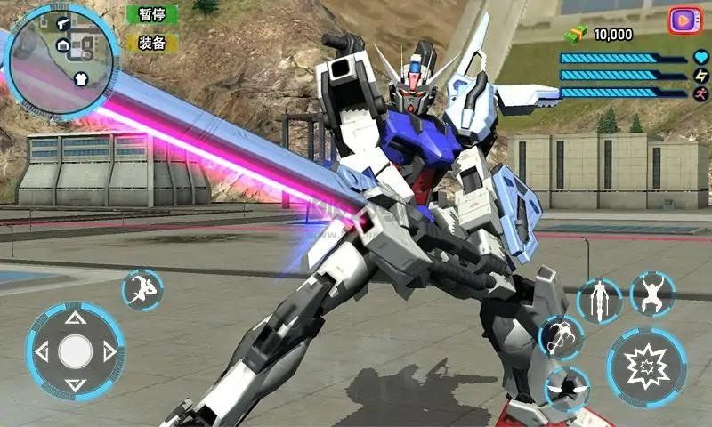 機甲戰士都市亂斗無限金幣版
