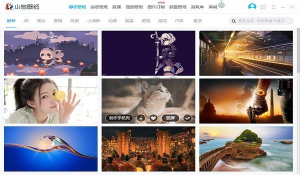小鳥壁紙PC客戶端2024最新版 