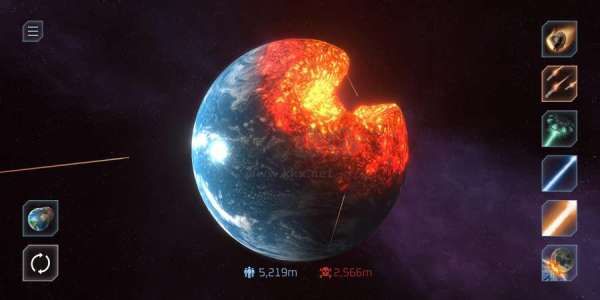 星球毀滅模擬器內置作弊菜單版