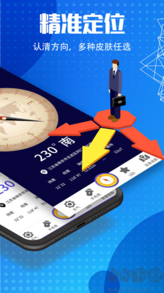 地圖導航指南針app