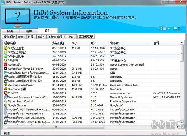 HiBit System Information(系統信息檢測工具)