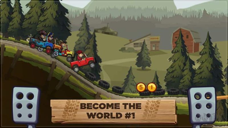 瘋狂登山賽車2內(nèi)置菜單版