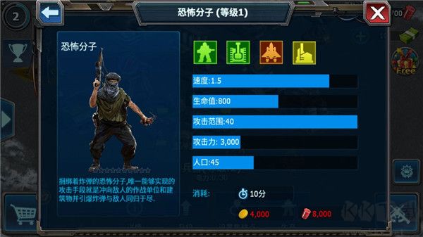 兵種介紹截圖5