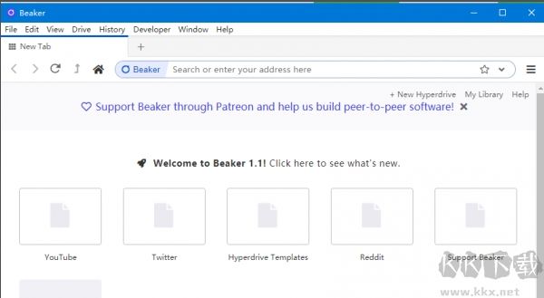 Beaker瀏覽器專業版