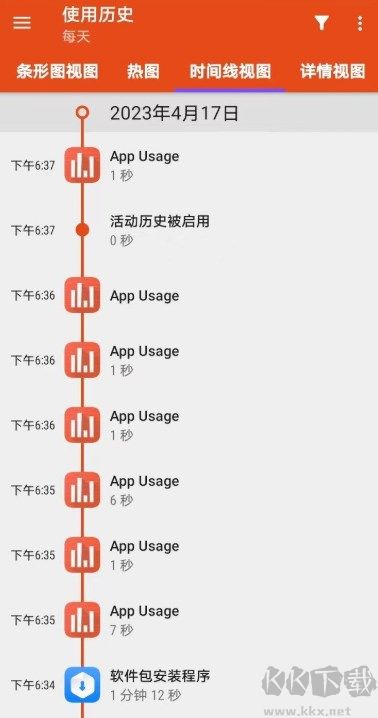 AppUsage應(yīng)用時(shí)間管理
