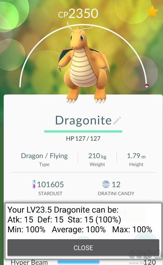 Pokemon Go IV Calculator（口袋妖怪個體值計算器）