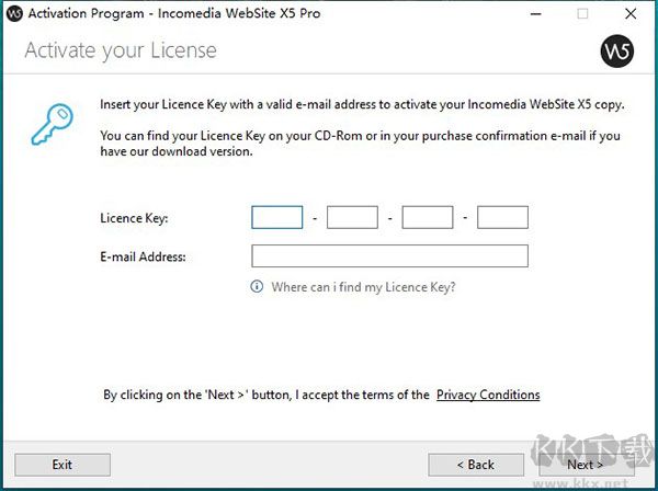 Incomedia WebSite X5 Pro(可視化網頁設計軟件)