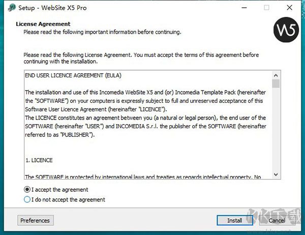 Incomedia WebSite X5 Pro(可視化網頁設計軟件)