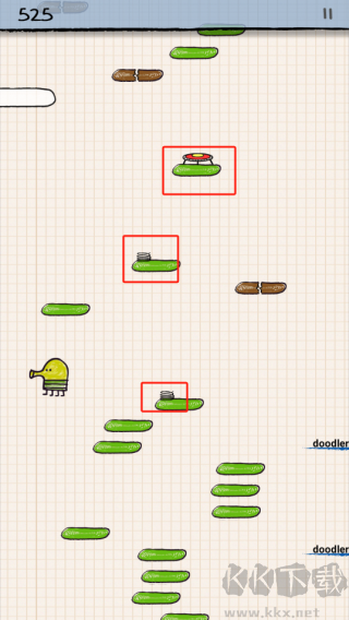 涂鴉跳躍(Doodle Jump)