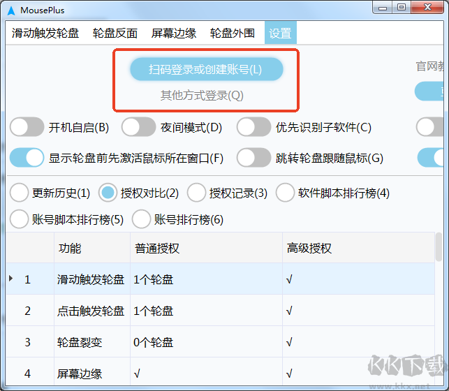 mouseplus設置教程