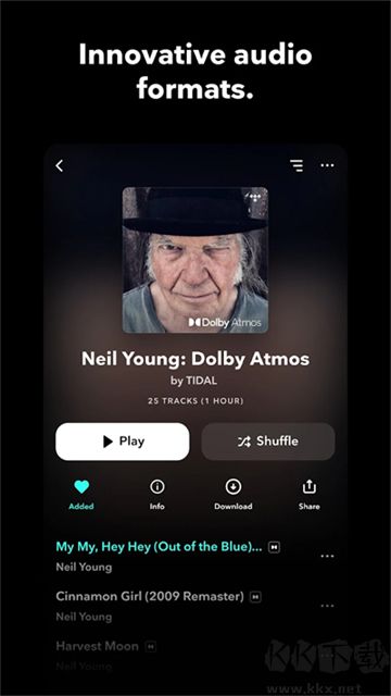 Tidal音樂app
