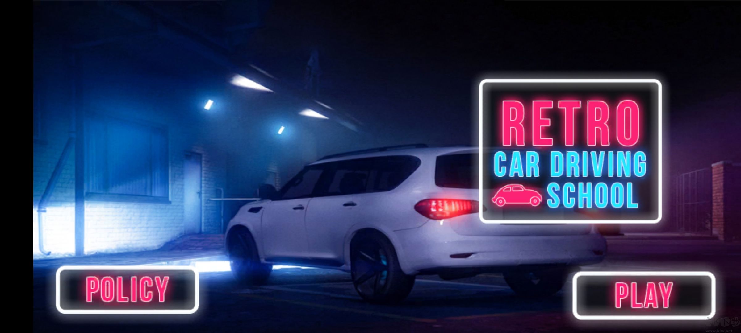 城市汽車駕駛學校模擬器（Retro Car Driving School）